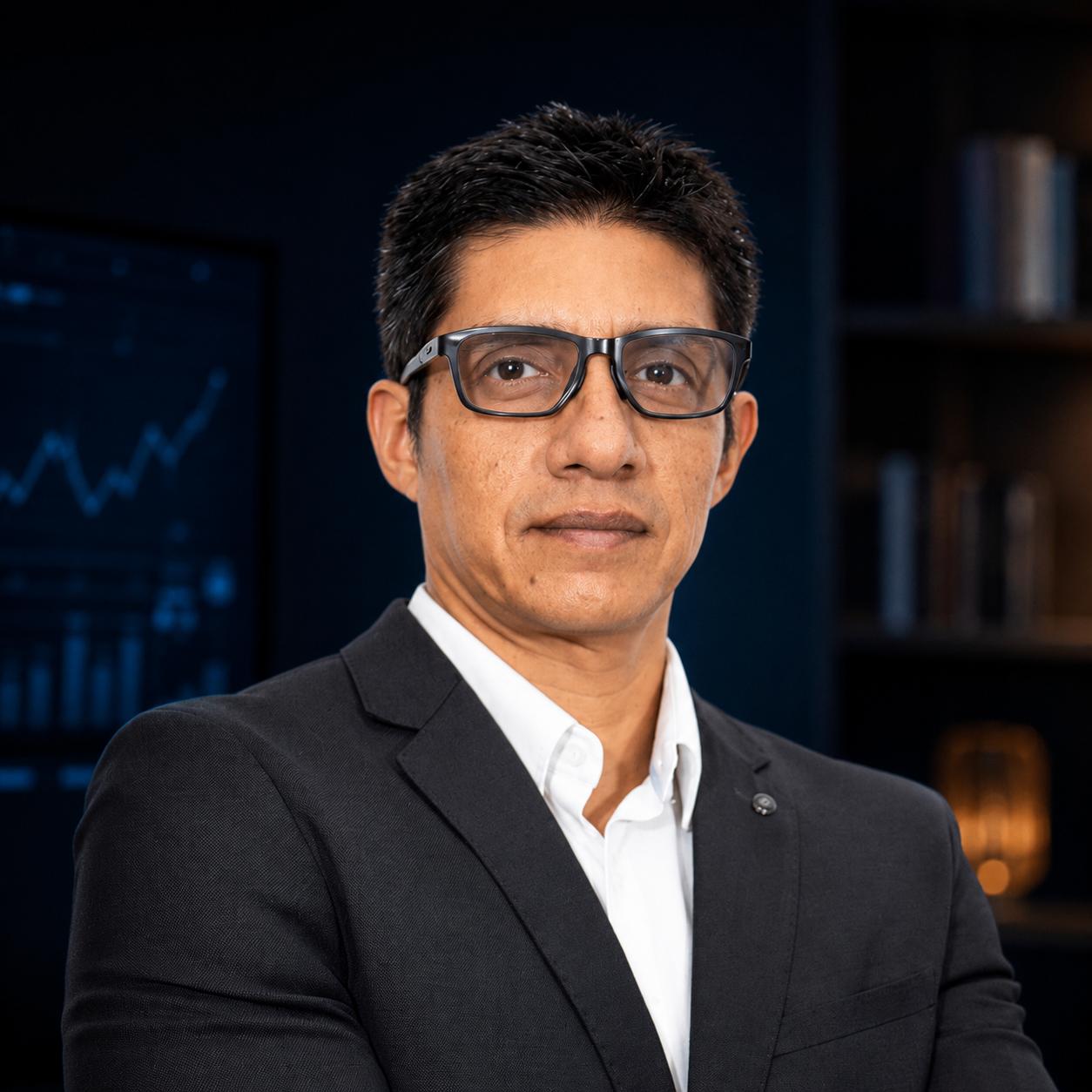 César Balarezo León, instructor de AcademIA Balexus